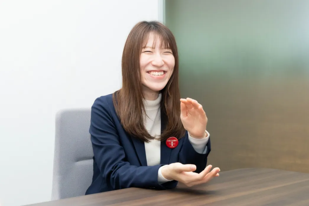 富国生命保険相互会社 お客さまサービス部 お客さまセンター 浜口 理菜 氏